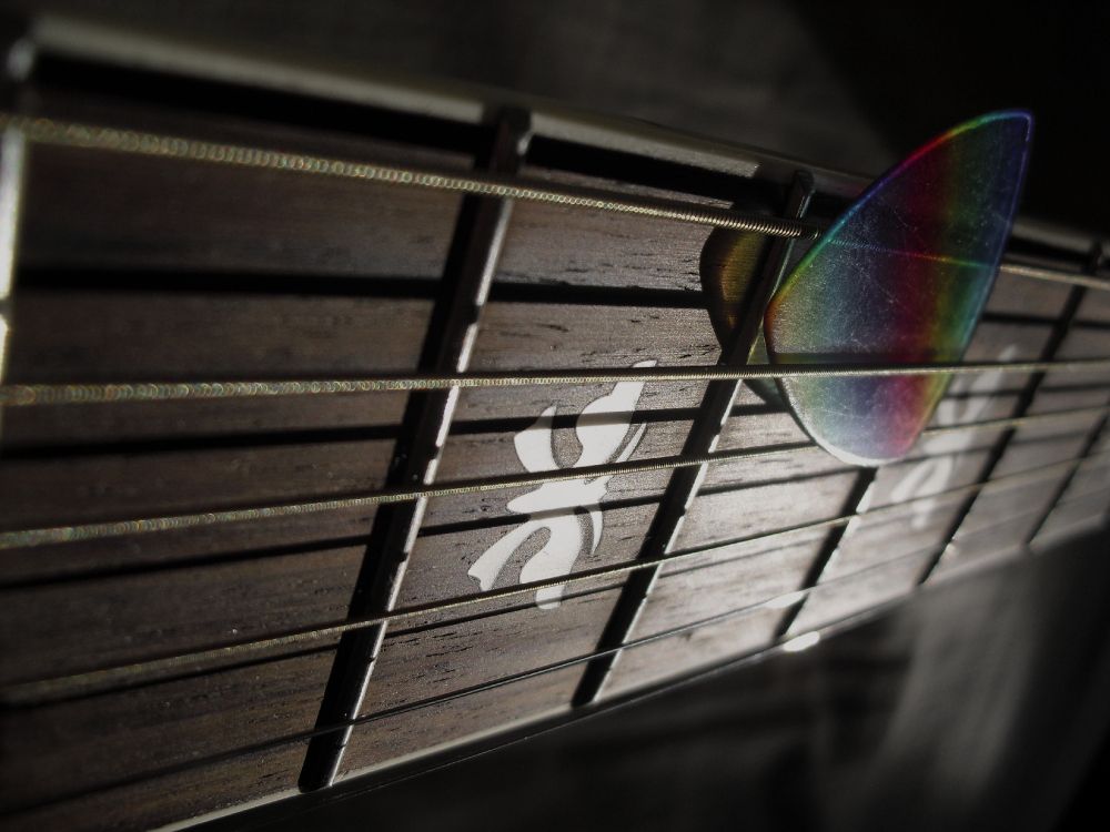 guitar, Fret, string, light, line