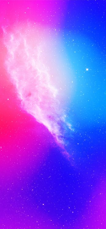 Purpur, Astronomisches Objekt, Veilchen, Kunst, Wissenschaft. Wallpaper in 1080x2340 Resolution