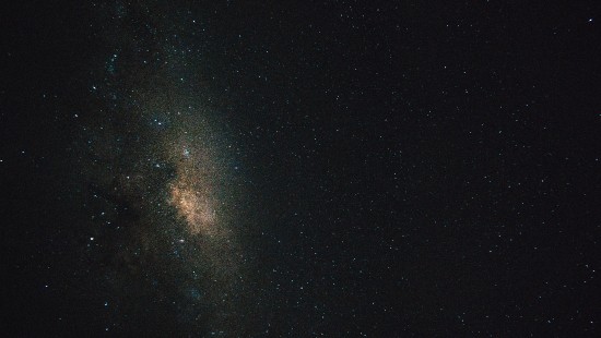 Image black and white starry night