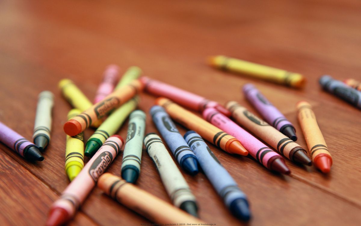 Crayons de Couleur Rouge Jaune et Bleu. Wallpaper in 2560x1600 Resolution