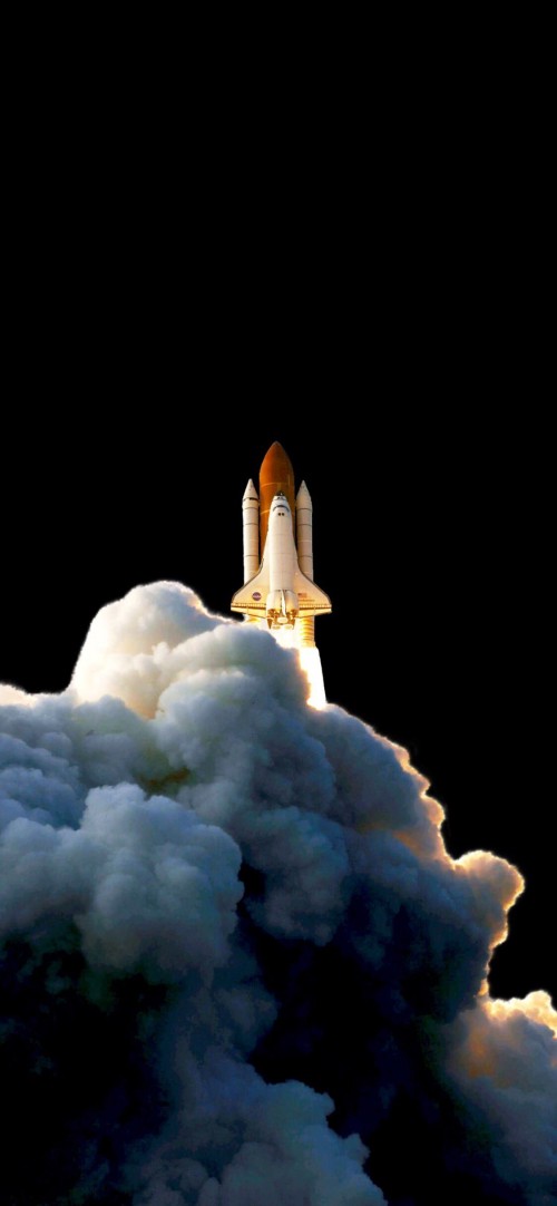 Image rocket, space shuttle, OLED, nasa, space