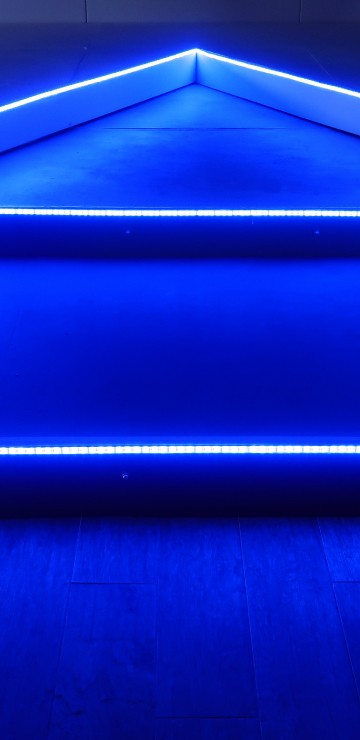 Image blue slide on blue slide