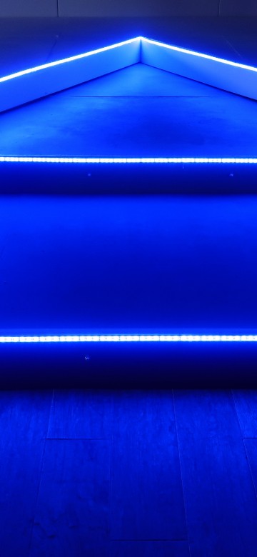 Image blue slide on blue slide