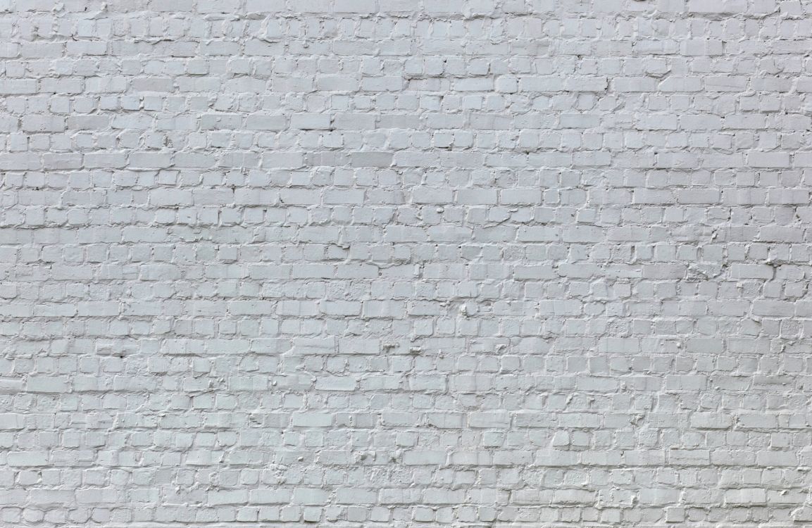 white and gray brick wall