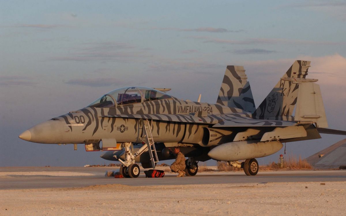 black fighter plane on brown field during daytime