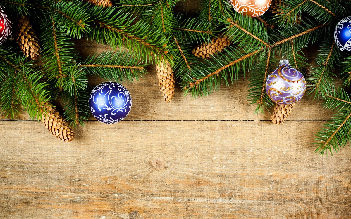 Christmas Day, tree, branch, fir, christmas ornament