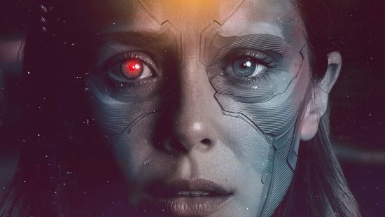 Image fan art wanda vision, wandavision, Wanda Maximoff, Vision, elizabeth olsen