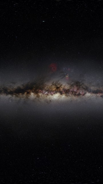 Image milky way, astronomy, nebula, galaxy, atmosphere