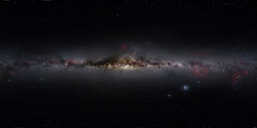 Image milky way, astronomy, nebula, galaxy, atmosphere