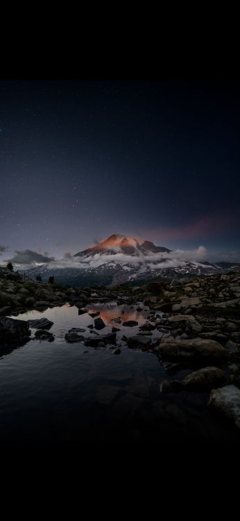 Volcán, Piton de la Fournaise, Agua, Ambiente, Los Recursos de Agua. Wallpaper in 1080x2340 Resolution
