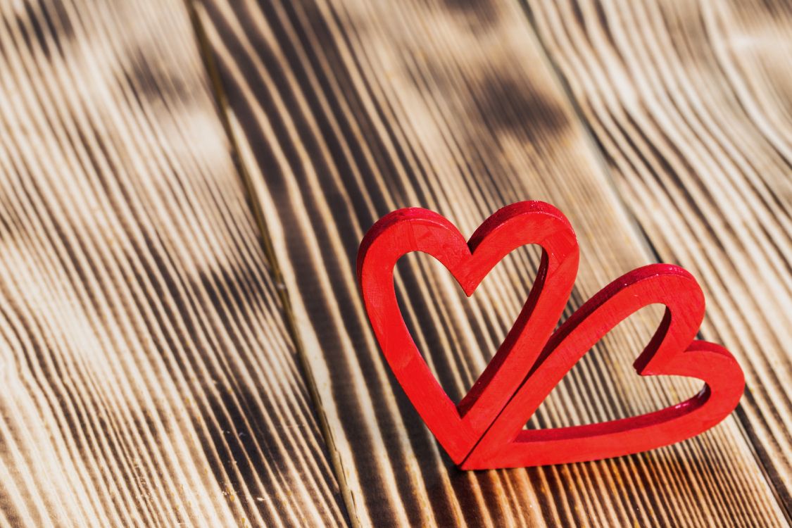 valentines day, heart, wood, love