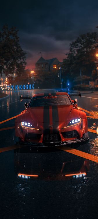 Toyota Supra, Nissan Skyline, Voiture de Luxe, Supercar, Vus. Wallpaper in 1080x2400 Resolution