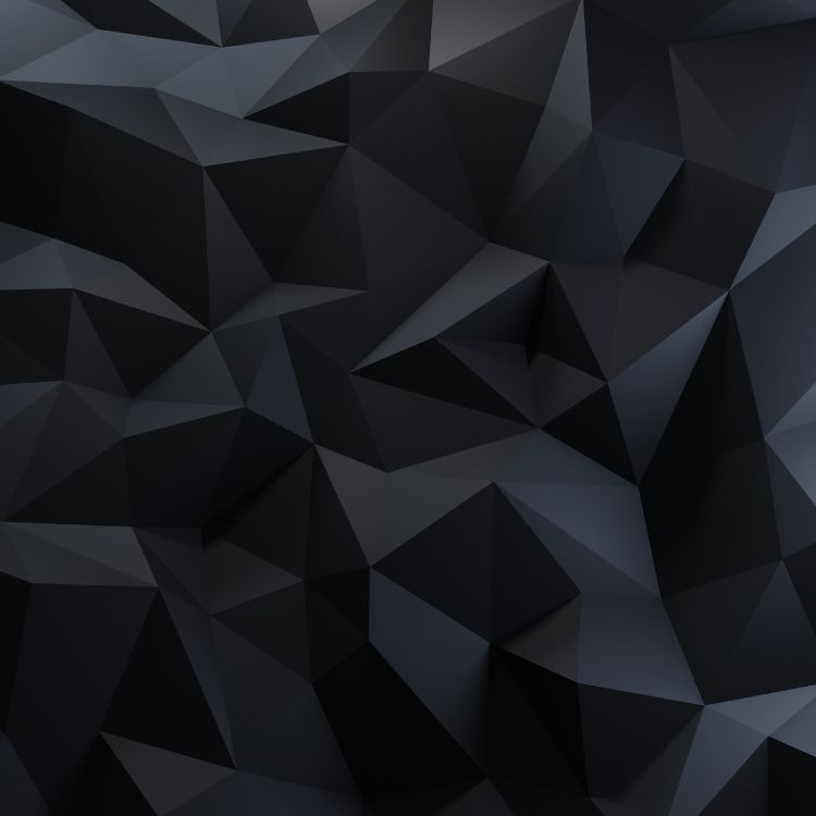 Negro, Color, Gris, Triangulo, Simetría. Wallpaper in 2732x2732 Resolution