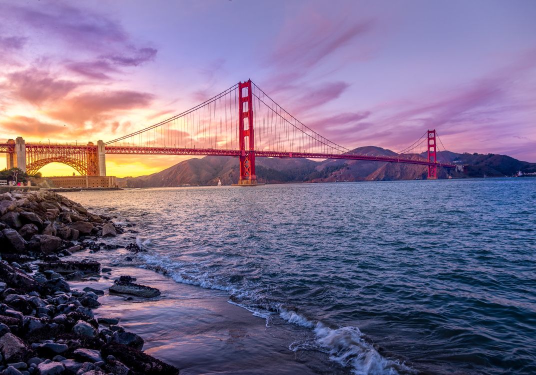 Fondos de Pantalla Puente Golden Gate San Francisco California, Imágenes y  Fotos Gratis