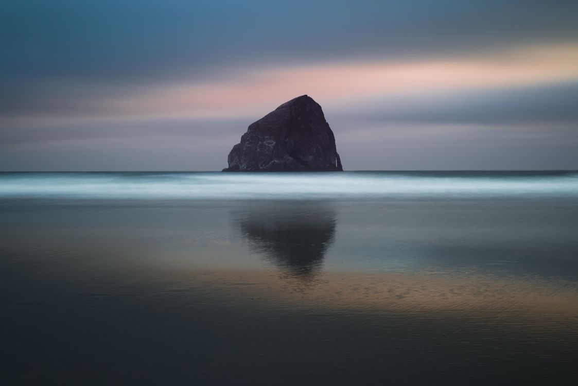 sea, ocean, coast, nature, rock