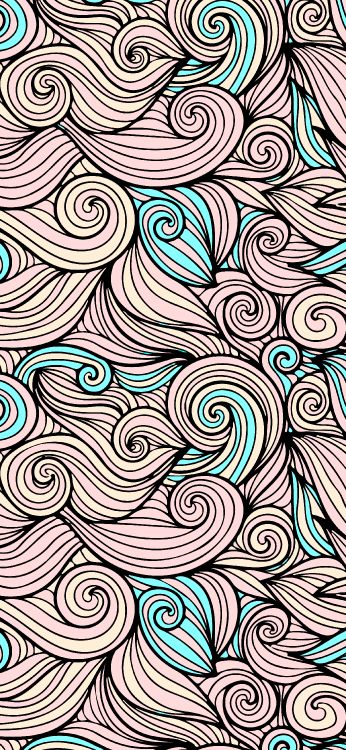 Azure, Art, Aqua, Symétrie, Cercle. Wallpaper in 2250x4872 Resolution