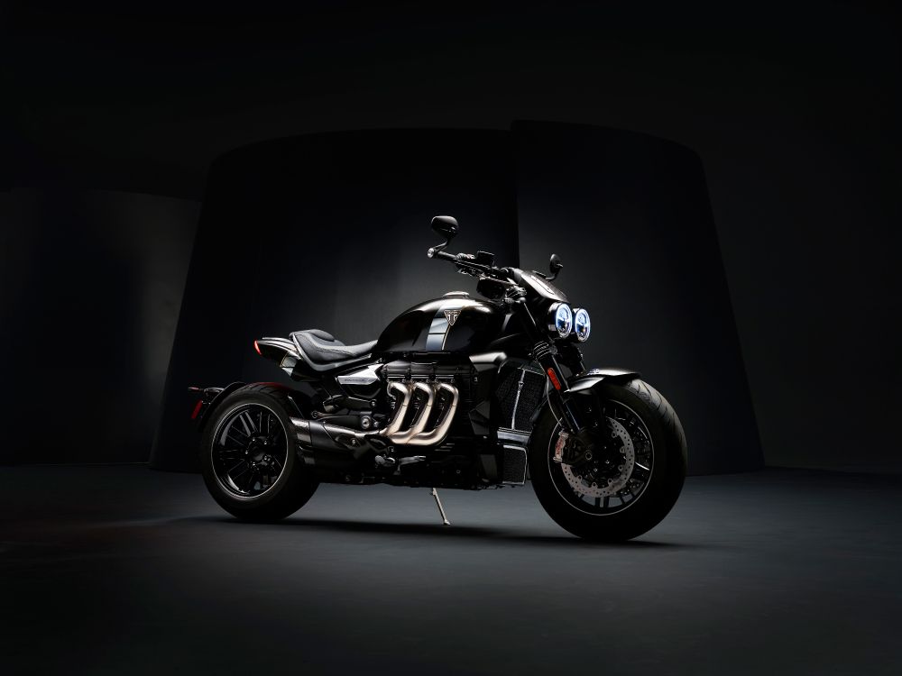 black and silver sports bike