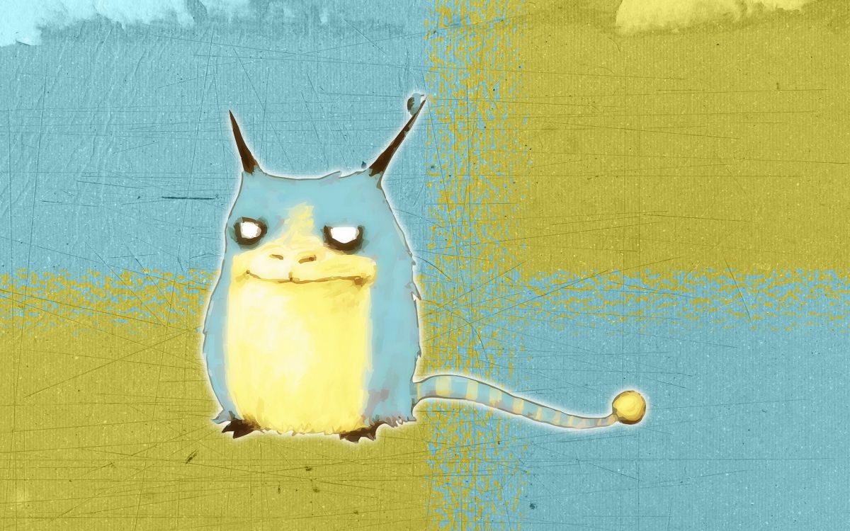 Personaje de Dibujos Animados de Pájaro Blanco y Amarillo. Wallpaper in 1920x1200 Resolution