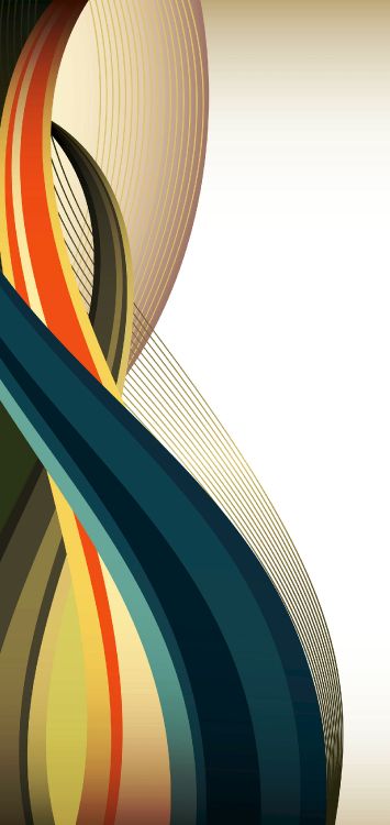 Lignes Courbes, Angle, Ligne, Orange, Art. Wallpaper in 1516x3200 Resolution