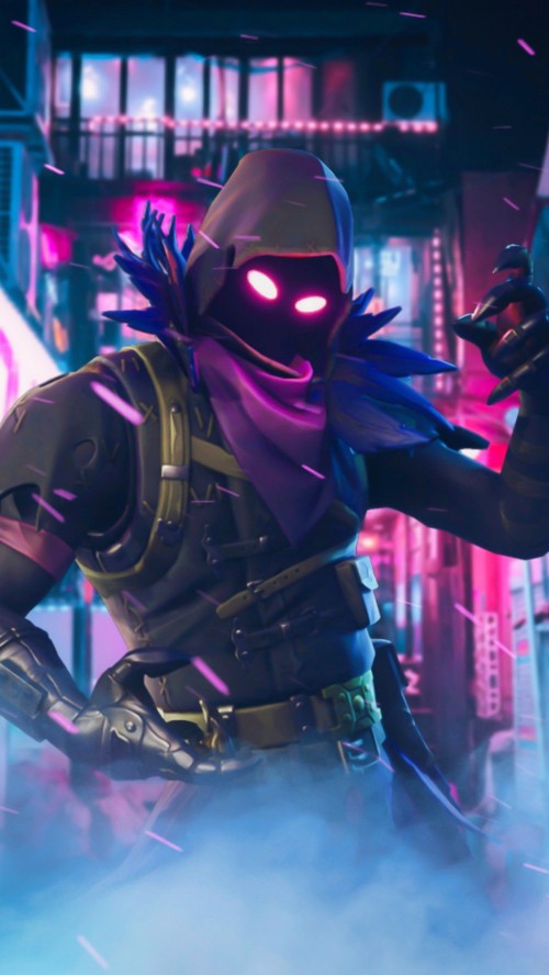 Image costume, fortnite, world, purple, light