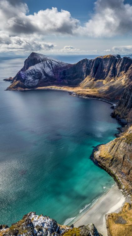 beach, Lofoten, uttakleiv beach, hamny, yalongwan