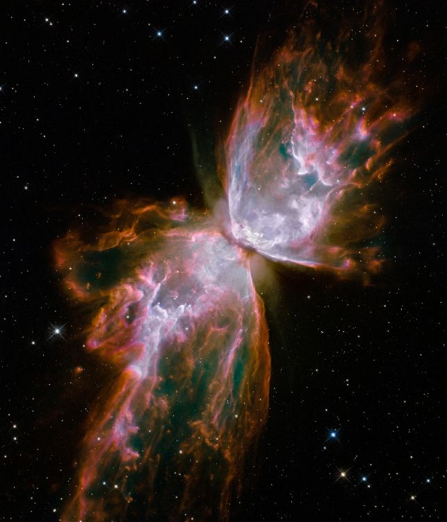 Nébuleuse du Papillon, Nébuleuse, NGC 6302, L'astronomie, Nébuleuse Planétaire. Wallpaper in 2100x2448 Resolution