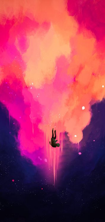 红色的, 品红色, 粉红色, 紫色的, 色彩 壁纸 1212x2560 允许