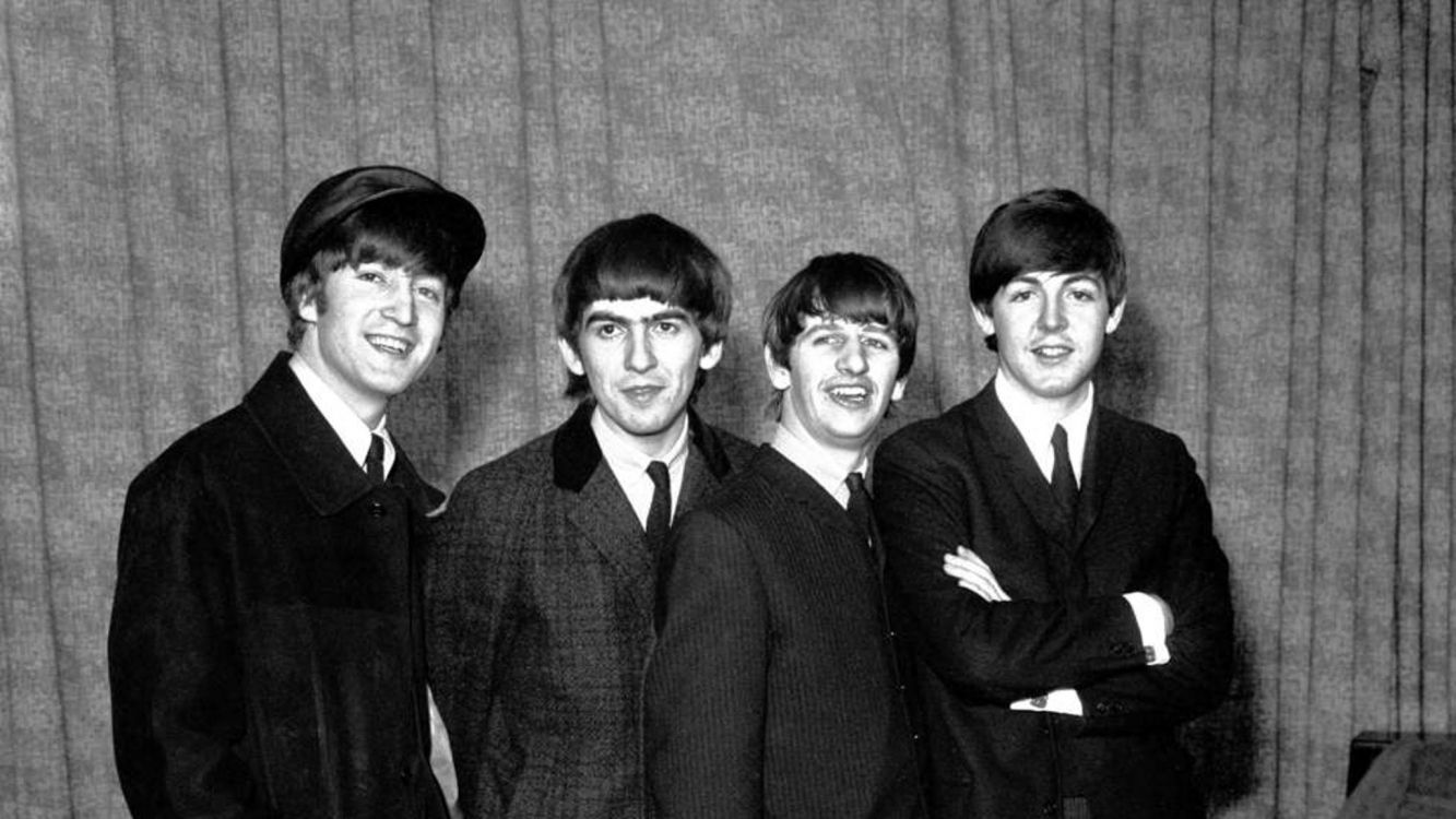 约翰*列侬, 保罗*麦卡特尼, Ringo Starr, 乔治*哈里森, 社会群体 壁纸 2048x1152 允许