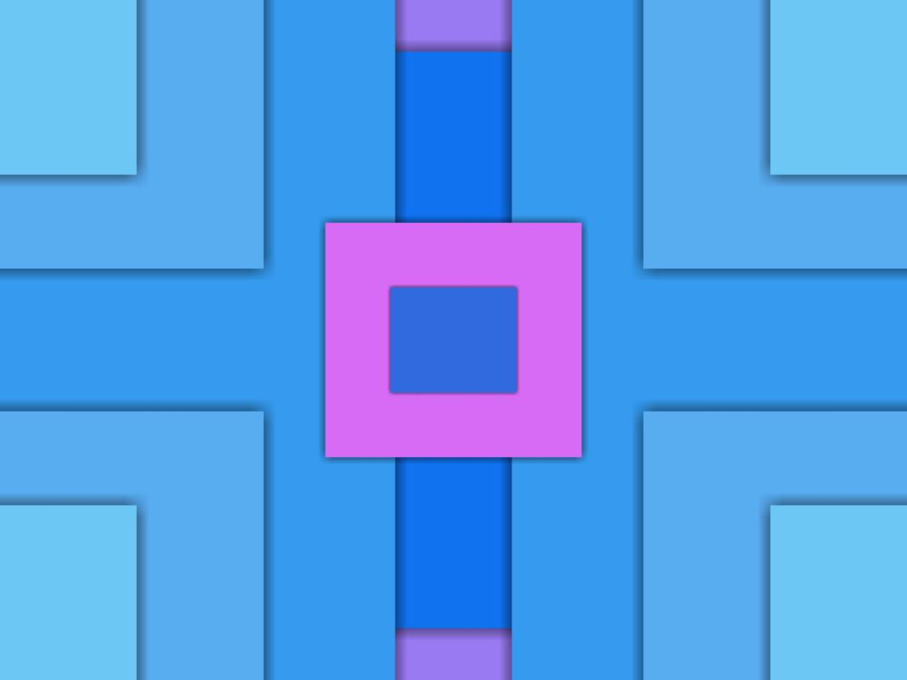 Grünblaues Und Rosa Quadratisches Muster. Wallpaper in 4128x3096 Resolution