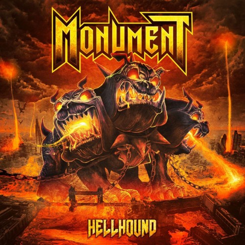 Image monument hellhound, Hellhound, phonograph record, compact disc, album