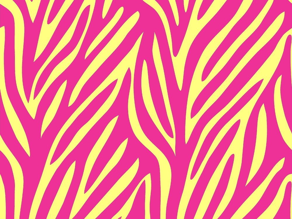 yellow and white zebra pattern