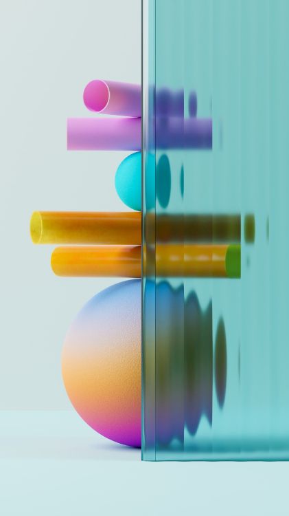 Dribbble, Design, Designer, Illustration, Kreis. Wallpaper in 1620x2880 Resolution