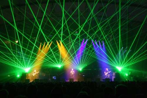 Image Pink Floyd, The Australian Pink Floyd Show, concert, green, light