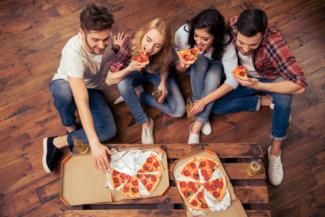 Pizza, Manger, Amusement, Aliment, Restaurant. Wallpaper in 4998x3332 Resolution