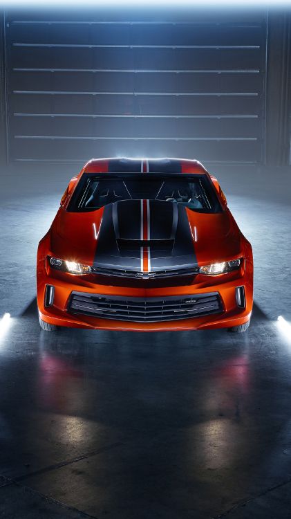Coupe Camaro 2018, Chevrolet Camaro 2018, Yenko Camaro, Chevrolet, General Motors. Wallpaper in 1440x2560 Resolution