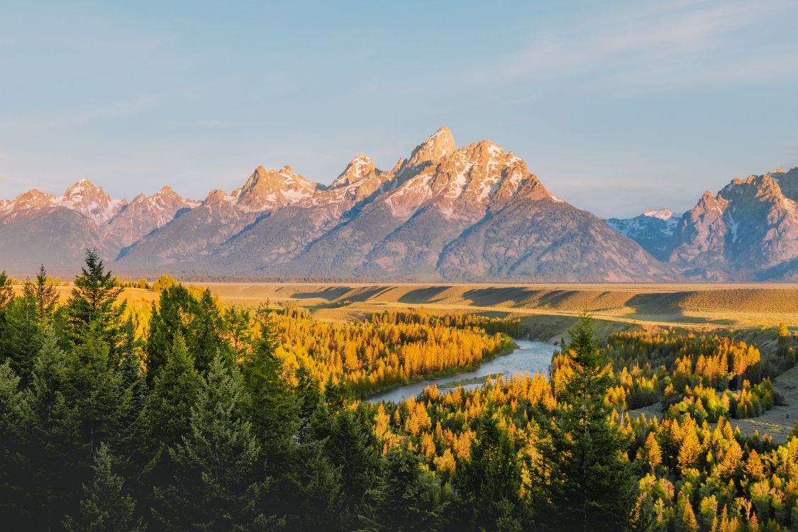 Grand Teton National Park, Grand Teton, Yellowstone National Park, Nationalpark, Park. Wallpaper in 5202x3468 Resolution