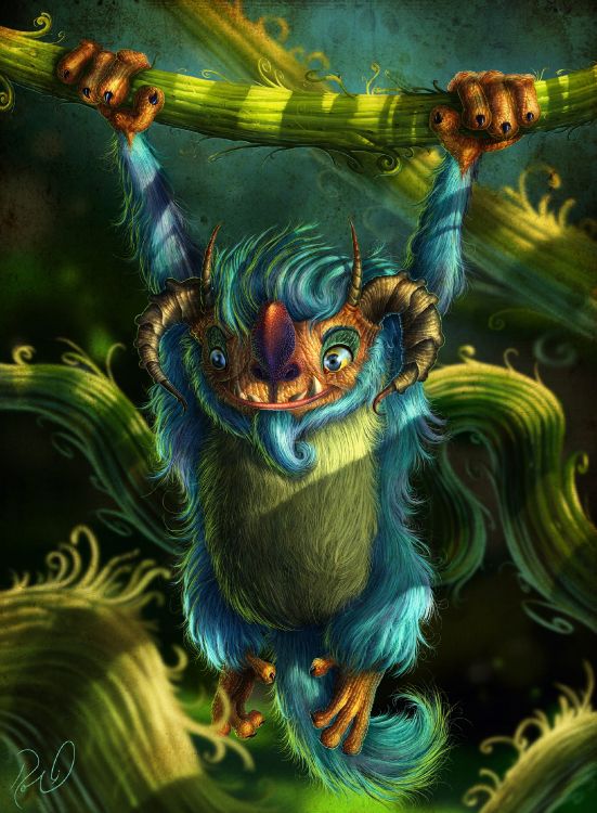 Pintura Dragón Azul Verde y Marrón. Wallpaper in 1920x2613 Resolution