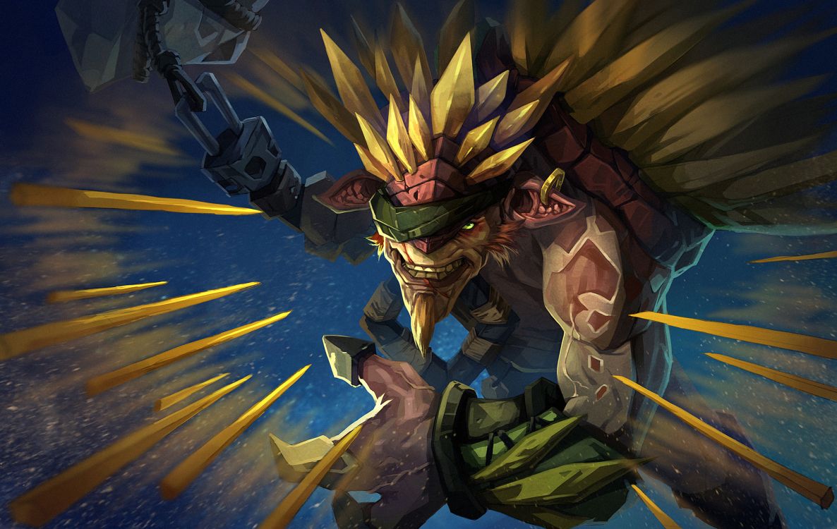 Dota 2, la Defensa de Los Antiguos, Anime, Ilustración, Demonio. Wallpaper in 2000x1264 Resolution