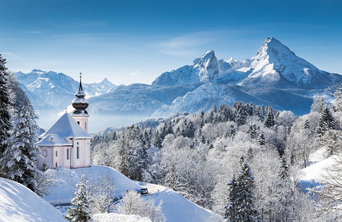 多山的地貌, 冬天, 山脉, 阿尔卑斯山, 安装的风景 壁纸 8608x5576 允许