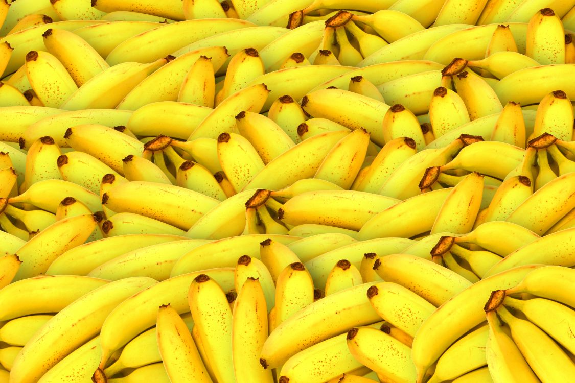 Yellow Banana Fruit on Brown Wooden Table. Wallpaper in 6000x4000 Resolution