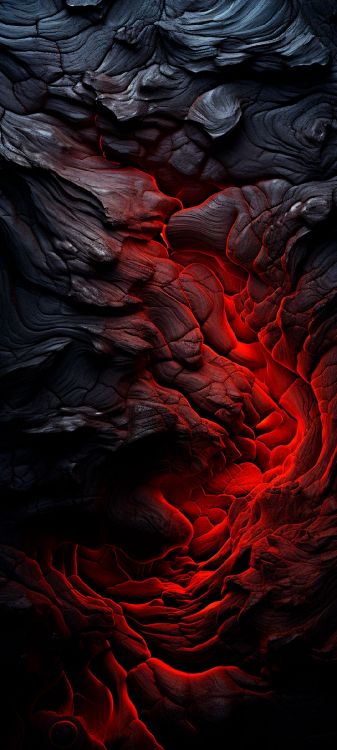 Roca Volcánica, Arte, Diseño Gráfico, Diseño, de Colores. Wallpaper in 1080x2400 Resolution