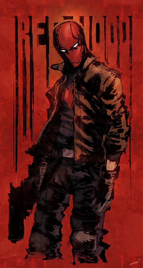 Red Hood Amoledbackgrounds iPhone Wallpapers Free Download