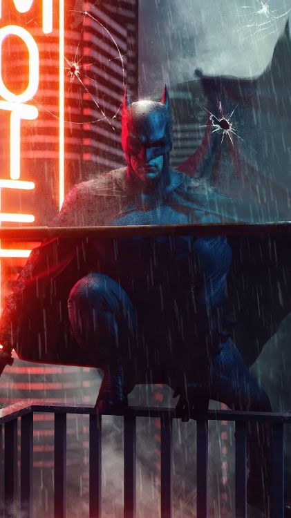 艺术, 光, 红色的, 栅栏, 动作片 壁纸 2160x3840 允许