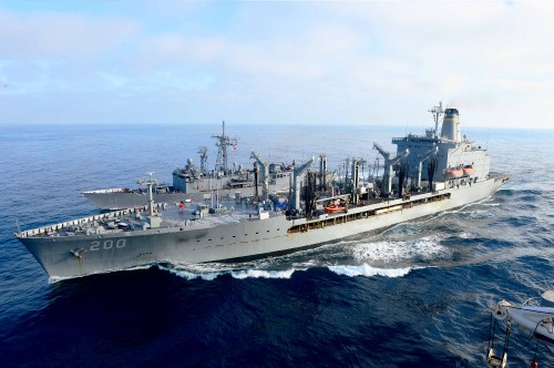 Image united states navy, USNS Guadalupe T-AO-200, heavy cruiser, amphibious assault ship, Royal Thai Navy