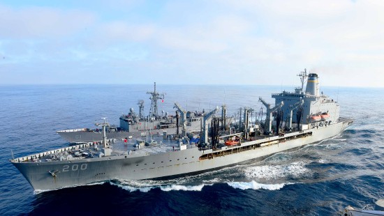 Image united states navy, USNS Guadalupe T-AO-200, heavy cruiser, amphibious assault ship, Royal Thai Navy