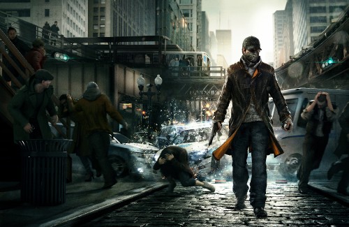 Image watch dogs, ubisoft, snapshot, human, street