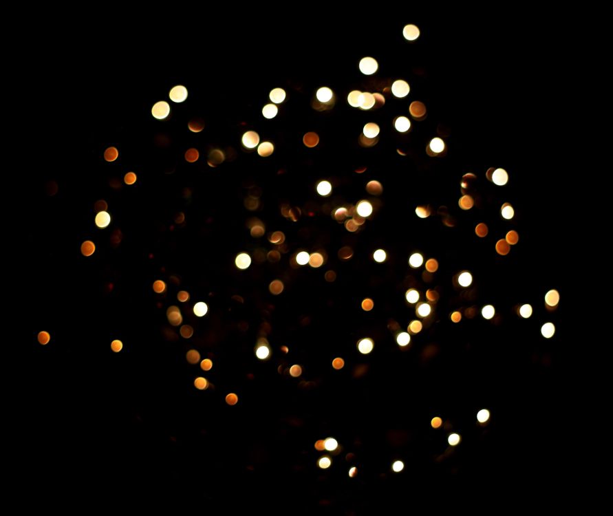 red and white light bokeh