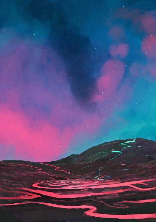 Schwarz-weißer Berg Unter Blauem Himmel. Wallpaper in 1920x2715 Resolution