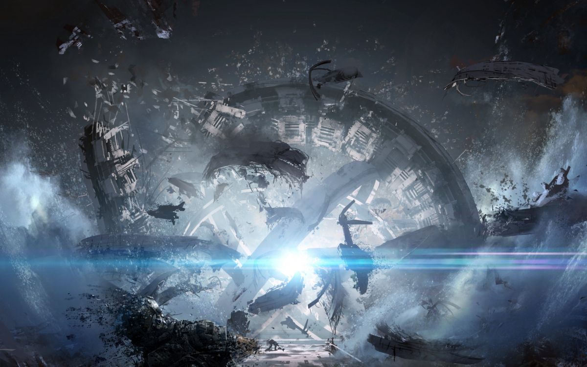 它2, 艺术, 气氛, 泰坦, 外层空间 壁纸 2880x1800 允许