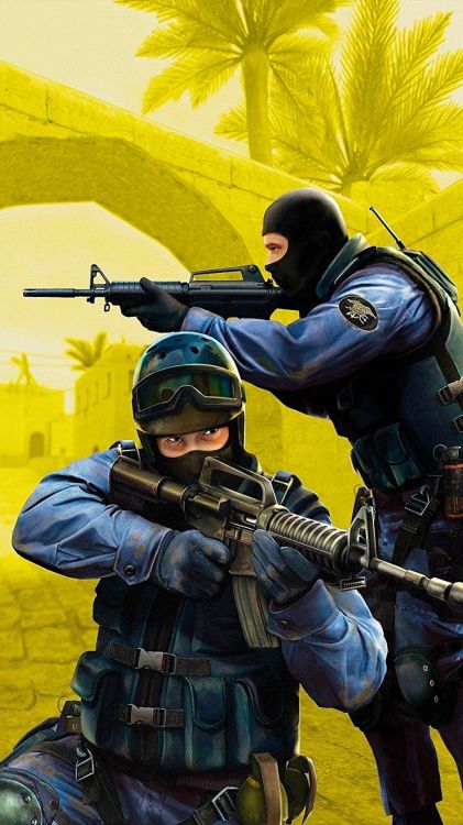 Fuente de Counter-Strike, Counter-Strike 1 6, Protector, Chaleco Balístico, Pistola de Aire. Wallpaper in 1080x1920 Resolution